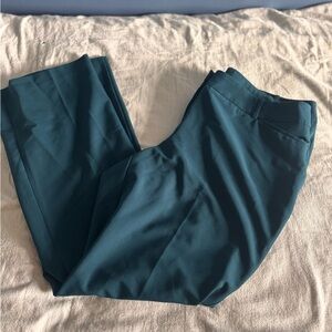 Worthington Dress Pants Women’s 14  
Dark teal color. Curvy fit trouser style.
